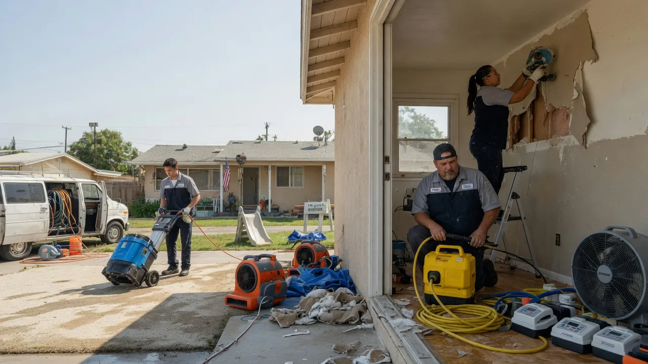 Water Damage Restoration in Davidson, OK near me